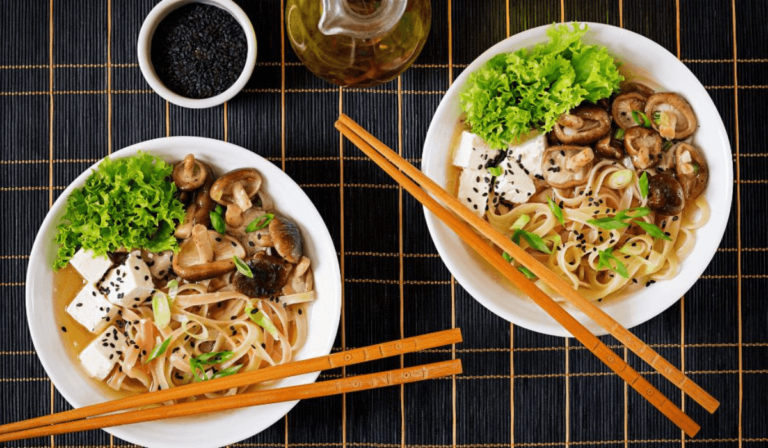 vegan noodle soup
