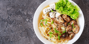 vegan noodle soup 3
