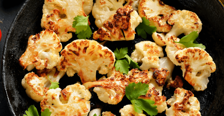 Roast Frozen Cauliflower