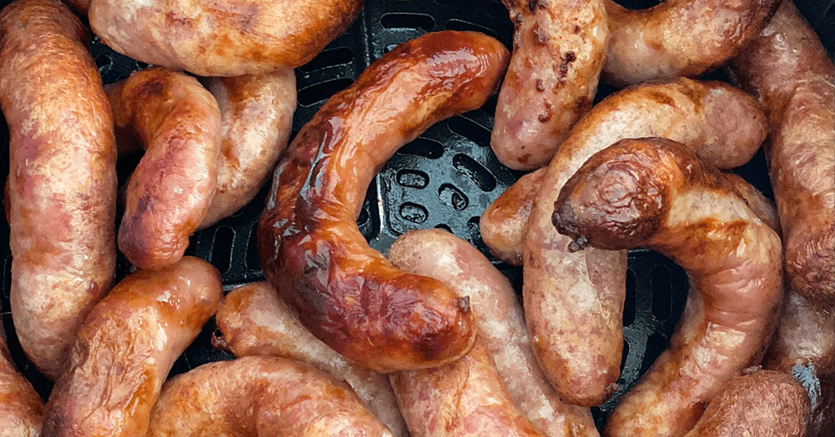 Cook Frozen Sausages in Air Fryer