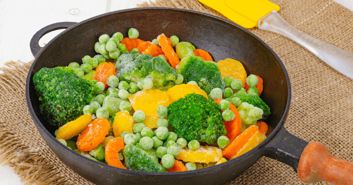 frozen peas and carrots benefits