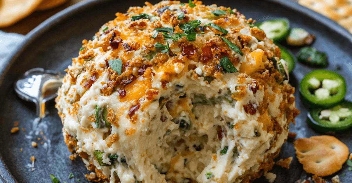 Jalapeño Popper Cheese Ball