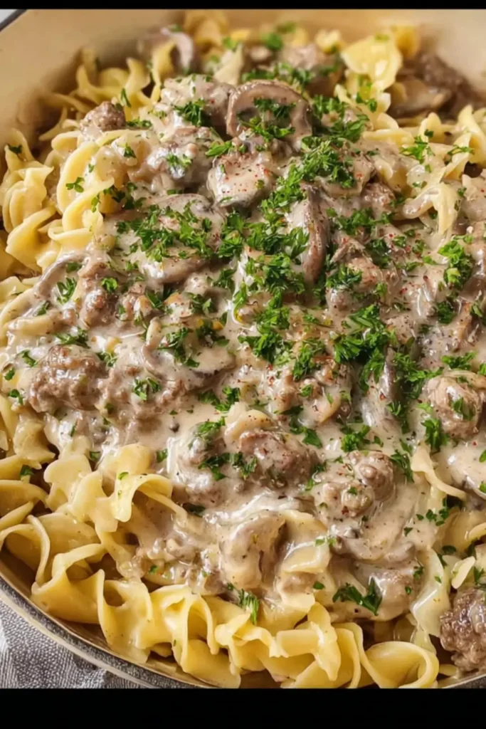 Hamburger Stroganoff