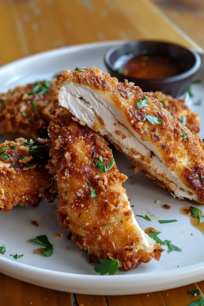 Crispy Parmesan Chicken Tenders