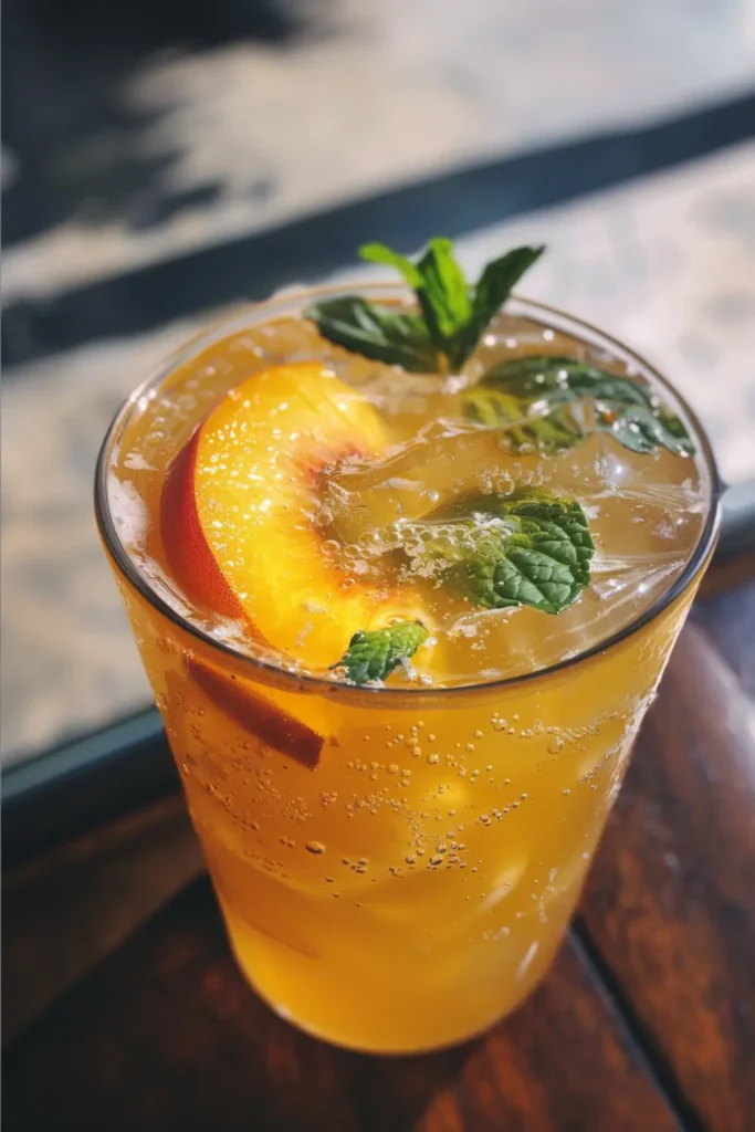 Easy Homemade Peach Lemonade Recipe
