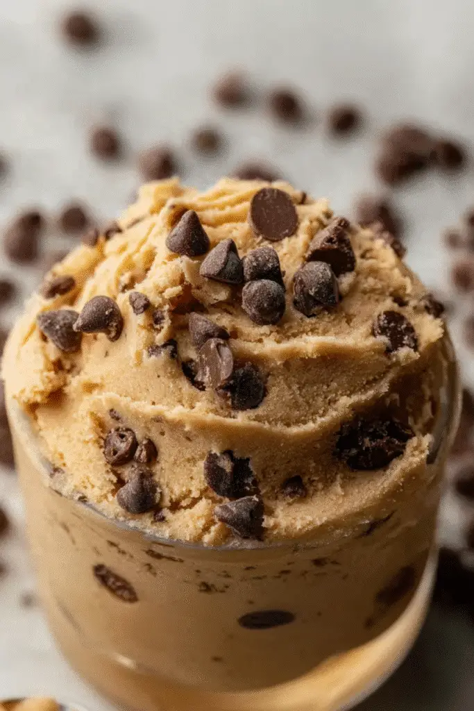 Edible Cookie Dough For One