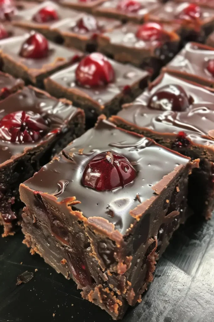 Chocolate Cherry Cordial Fudge