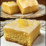 Easy Lemon Brownies Recipe