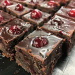 Chocolate Cherry Cordial Fudge