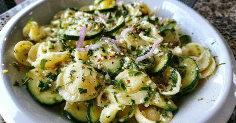 Healthy Cucumber Pasta Salad