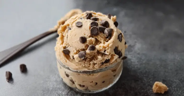 Edible Cookie Dough For One: The Ultimate Solo Sweet Treat