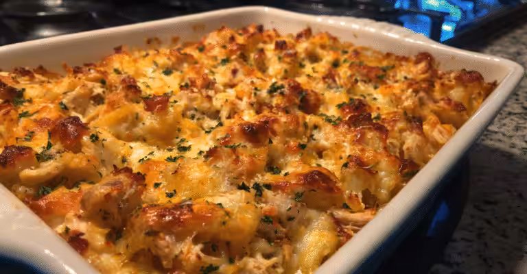 Crack Chicken Casserole