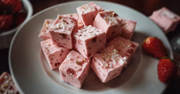 Easy Strawberry Fudge Recipe: A No-Bake Delight Bursting with Berry Flavor