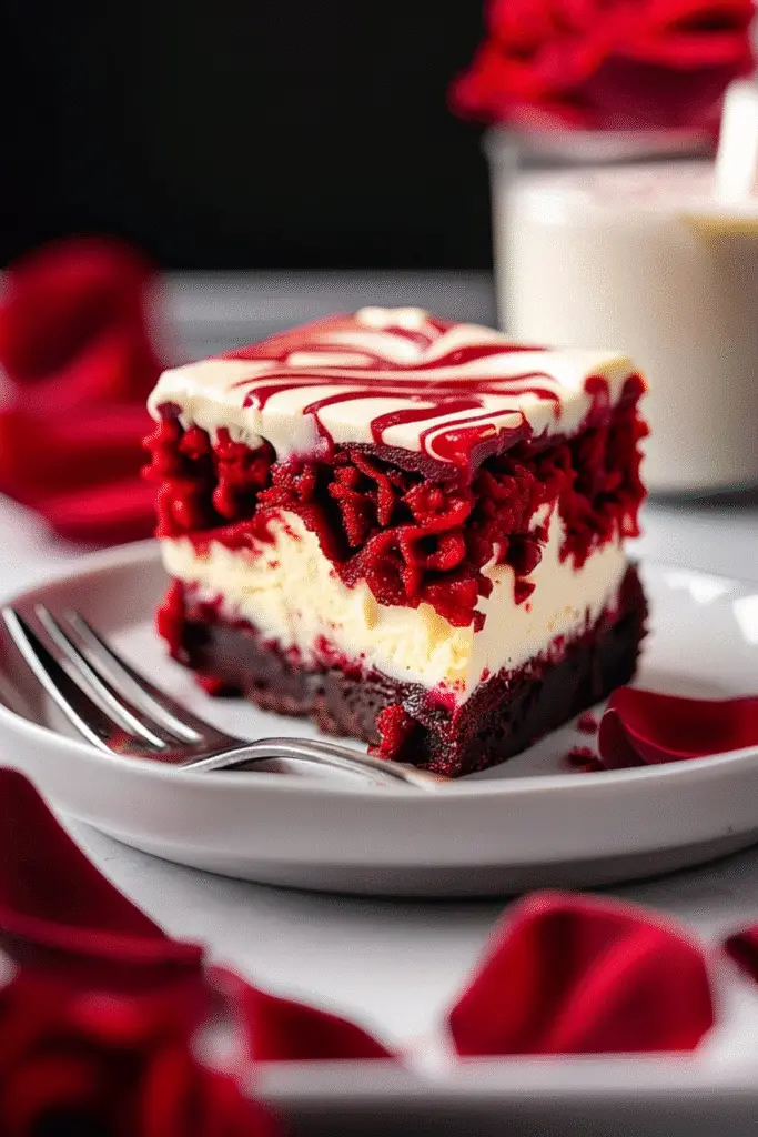 Red Velvet Cheesecake Brownies Recipe
