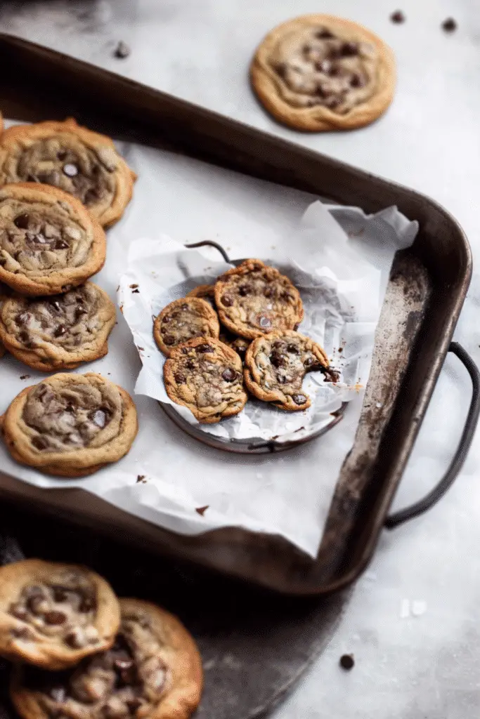 Banana Bread Chocolate Chip Cookies