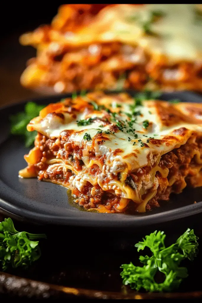 Easy & Cheesy Homemade Lasagna