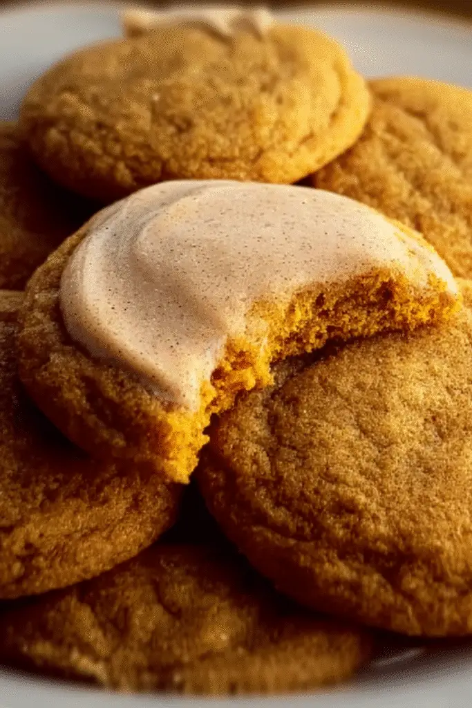 Soft Batch Pumpkin Sugar Cookies
