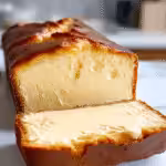 Burnt Basque Cheesecake in a Loaf Pan