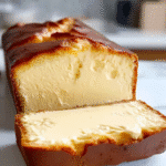 Burnt Basque Cheesecake in a Loaf Pan