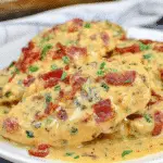 Keto Chicken Skillet With Tomato Basil Cream Sauce