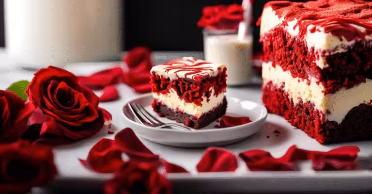 Red Velvet Cheesecake Brownies Recipe