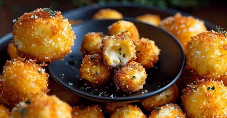 Cheesy Parmesan Mozzarella Bites: The Ultimate Crispy, Gooey Snack