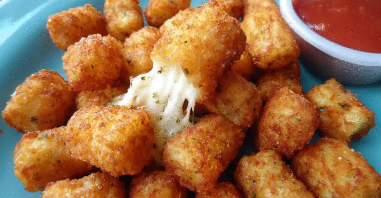Easy Fried Cheese Bites