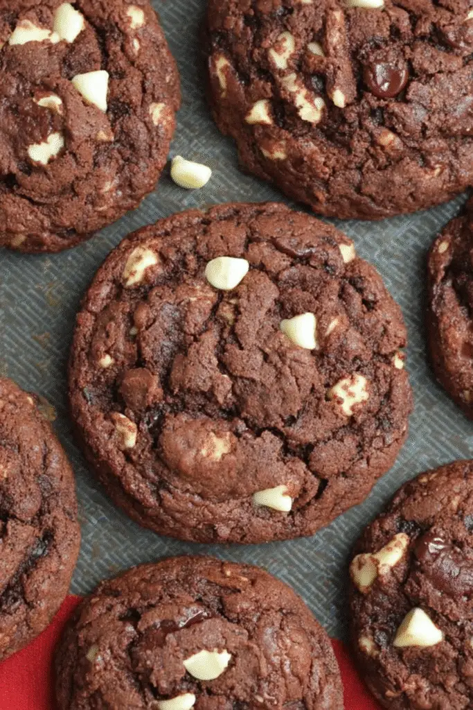 Triple Chocolate Cookies