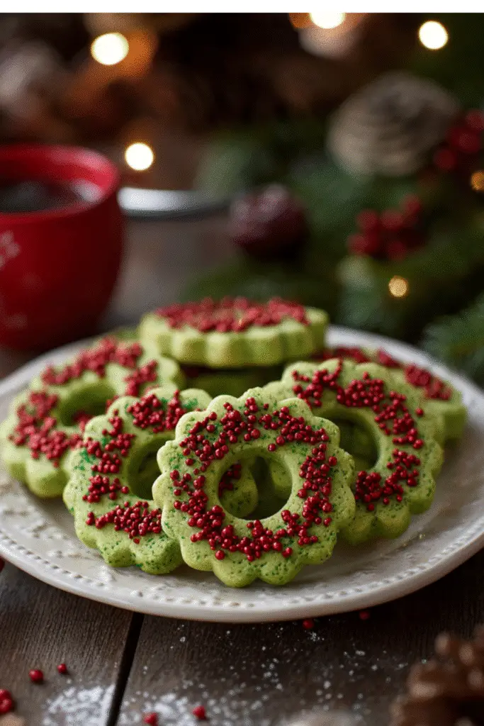 Linzer Doily Wreaths