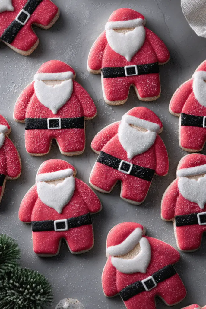 Santa Slice-and-Bake Cookies