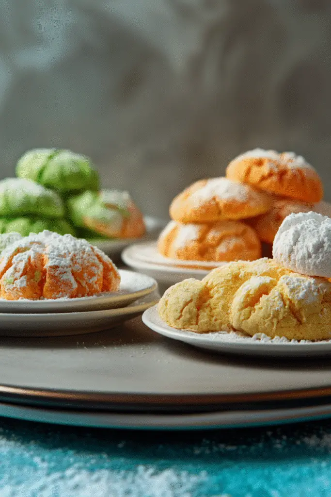 Citrus Crinkle Cookies
