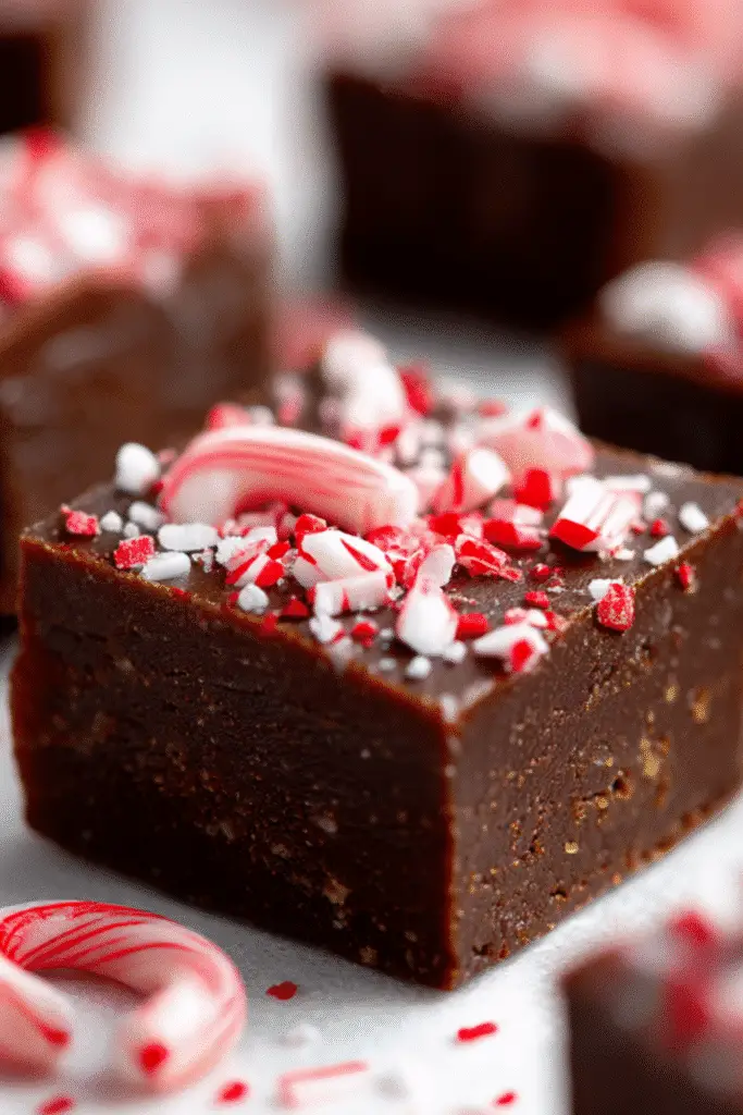 Quick and Easy Peppermint Fudge