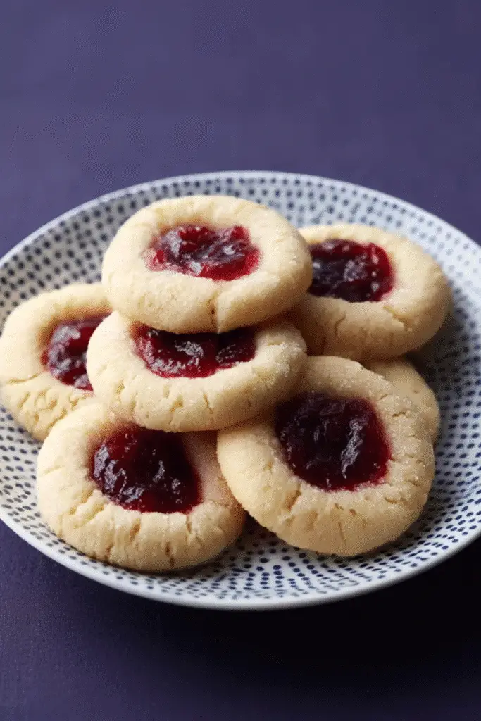Butter and Jam Thumbprints