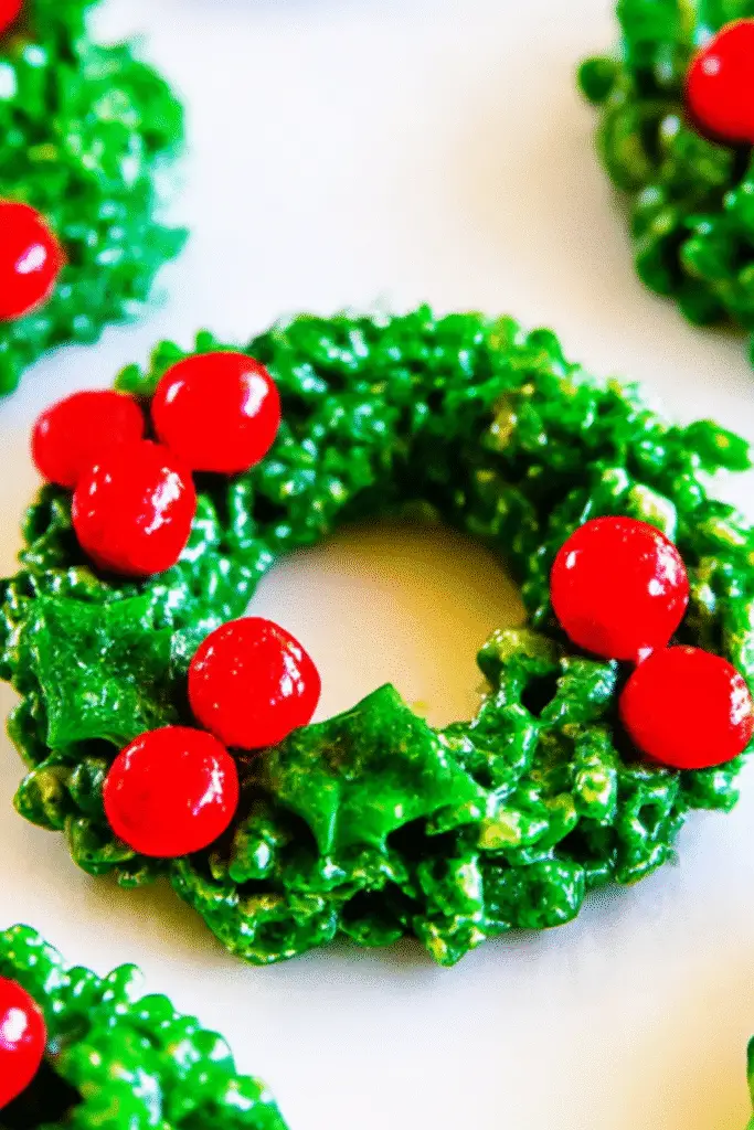 Cornflake Christmas Wreaths