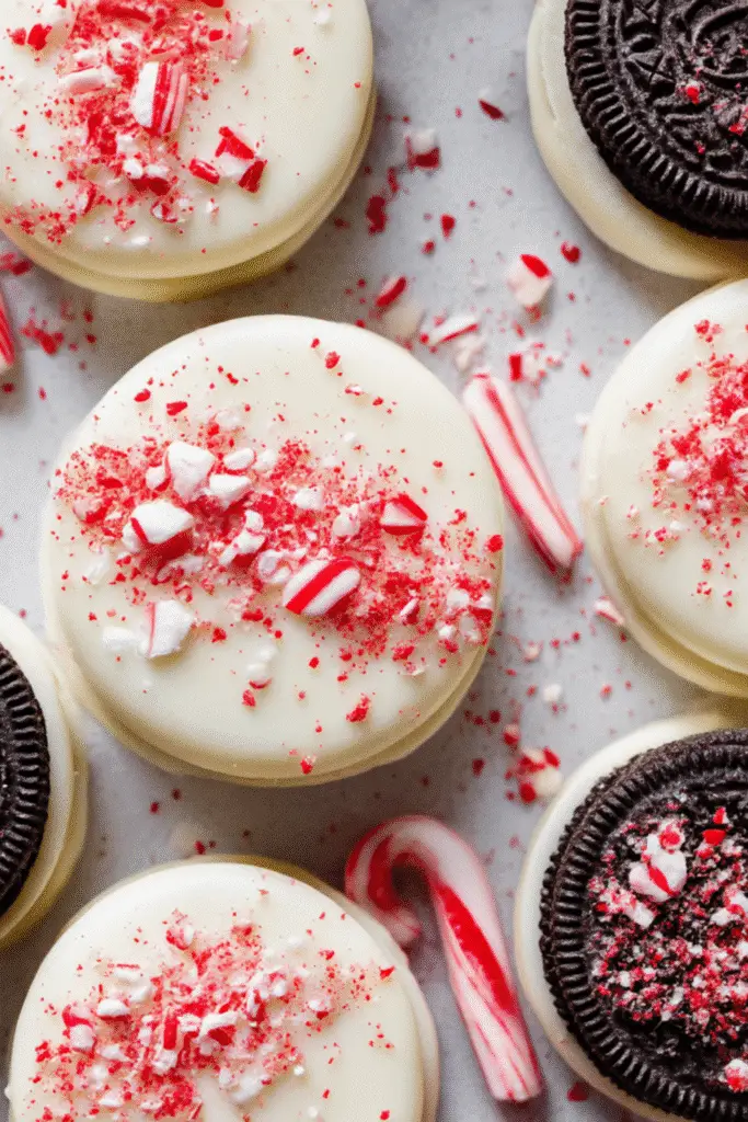 Peppermint Bark Cookies