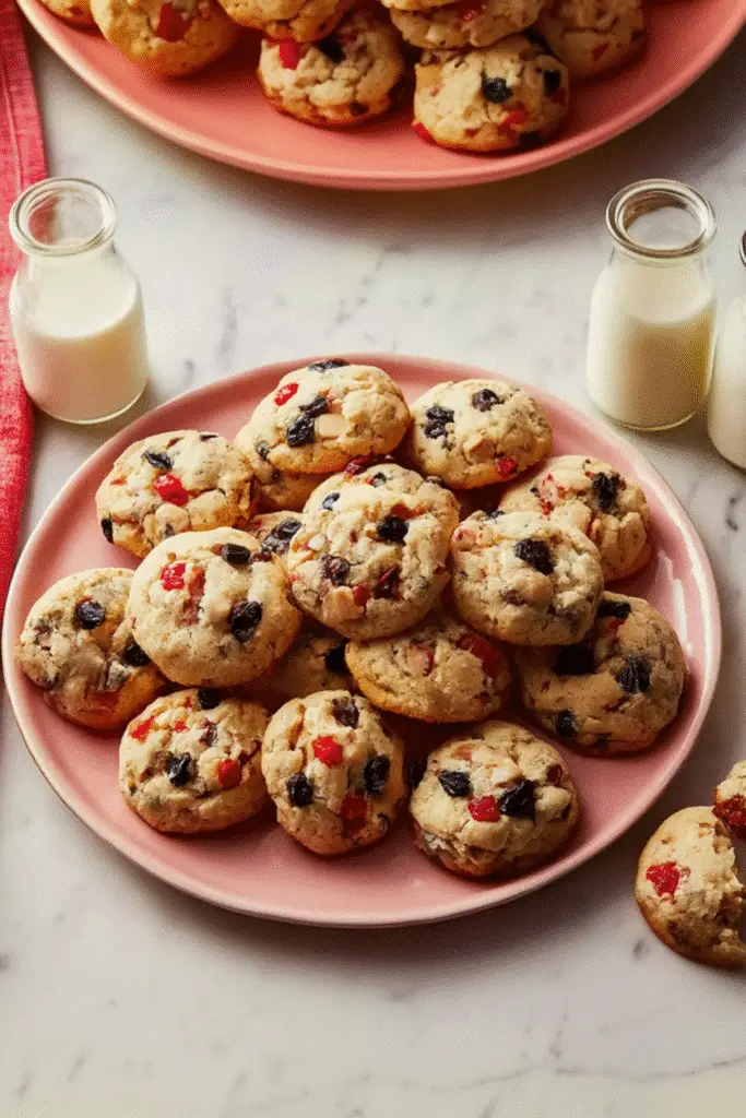 Peppermint Cookies-and-Cream Cookies