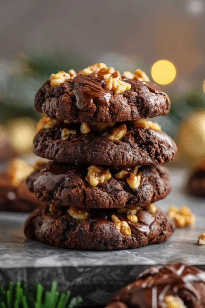 Bobby's Triple-Chocolate Cookies