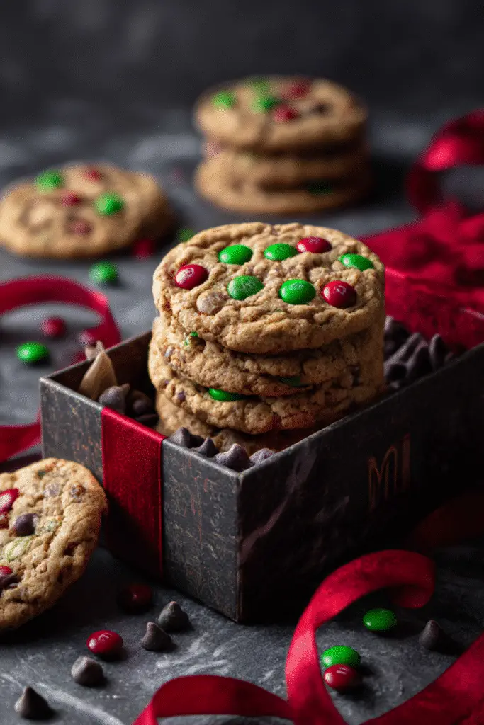 Christmas Monster Cookies