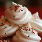 Peppermint Meringues