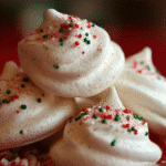 Peppermint Meringues