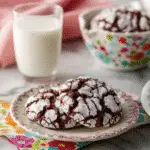 Chocolate Crinkle Cookies