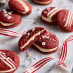 Cheesecake-Stuffed Red Velvet Cookies