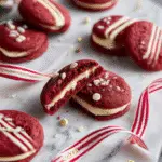 Cheesecake-Stuffed Red Velvet Cookies