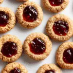 Peanut Butter and Jelly Thumbprint Cookies
