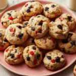 Peppermint Cookies-and-Cream Cookies