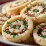 Cherry Pistachio Pinwheel Cookies