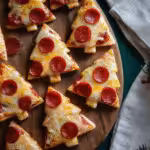 Puff Pastry Christmas Tree Pizza Bites