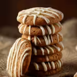 Gingerbread Thumbprint Cookies