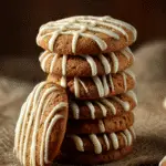 Gingerbread Thumbprint Cookies