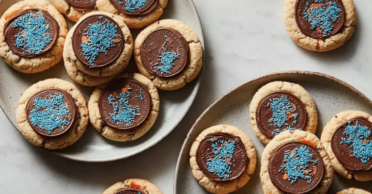 Easy Gelt Peanut Butter Blossoms Recipe – A Festive Hanukkah Treat